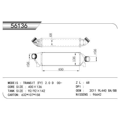 For FORD TRANSIT(FY)2.0 D OEM:2C11 9L440 BA/2C11 9L440 BB/2C119L440BA/2C119L440BB