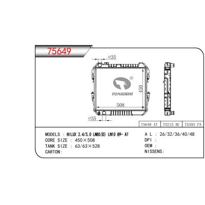 For TOYOTA HILUX 2.4/3.0 LN85(G) LN10