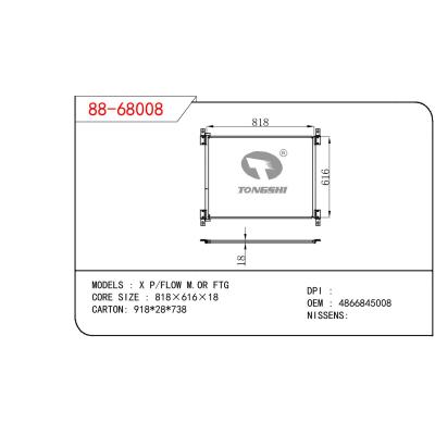 For NORTH AMERICA X P/FLOW M.OR FTG OEM:4866845008