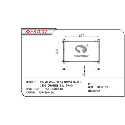 For VOLVO WX42/WX64/WXR64 W/CAT 3306 CUMMINS ISL OEM:8157100