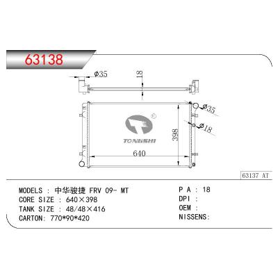 For CHINESE CAR FRV