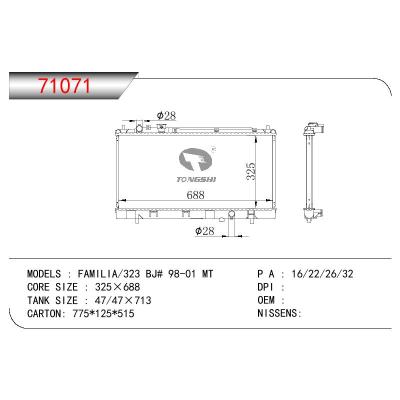 For MAZDA FAMILIA-323 BJ#