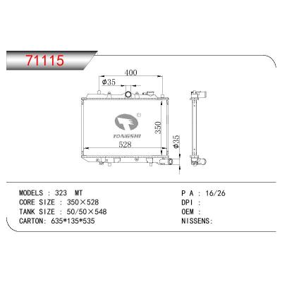 For MAZDA 323