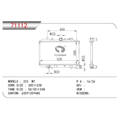 For MAZDA 323