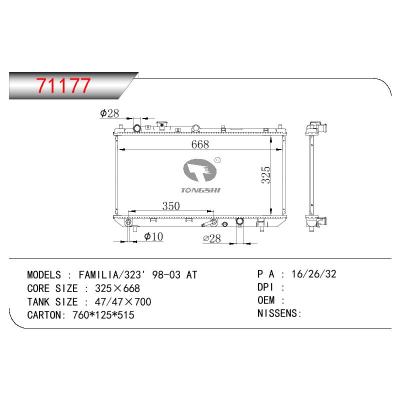 For MAZDA FAMILIA/323