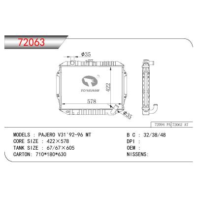 For MITSUBISHI PAJERO V31