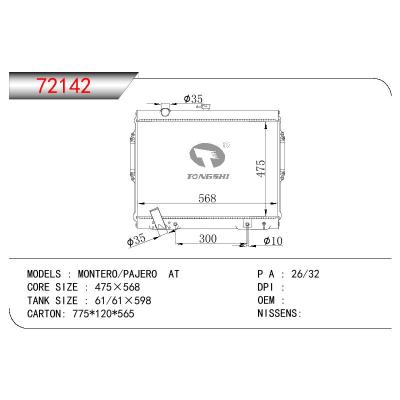 For MITSUBISHI MONTERO/PAJERO