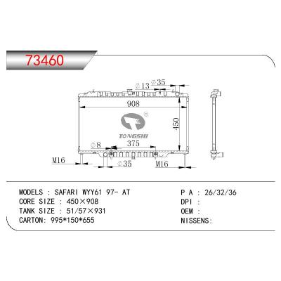 For NISSAN SAFARI WYY61