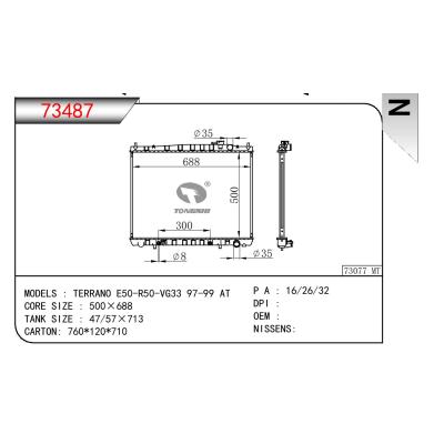 For NISSAN TERRANO E50-R50-VG33