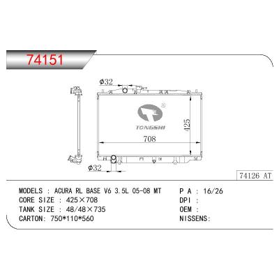 For HONDA ACURA RL BASE V6 3.5L