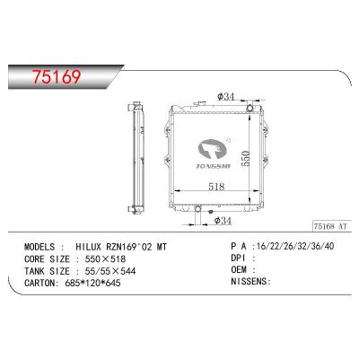 For TOYOTA HILUX RZN169