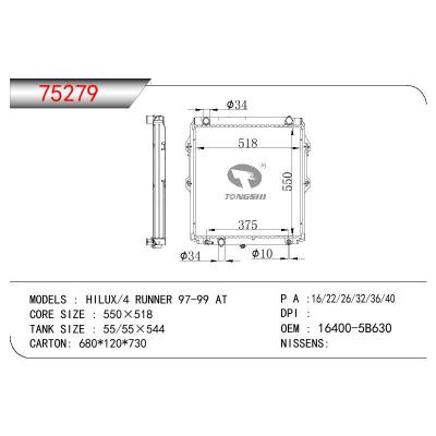 For TOYOTA HILUX/4 RUNNER