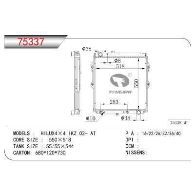 For TOYOTA HILUX4×4 IKZ