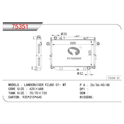 For TOYOTA LANDCRUISER FZJ80