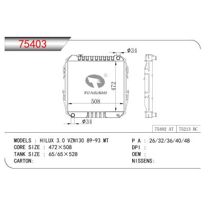 For TOYOTA HILUX 3.0 VZN130