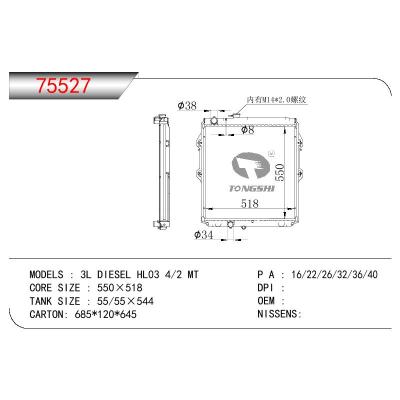 For TOYOTA 3L DIESEL HL03 4/2