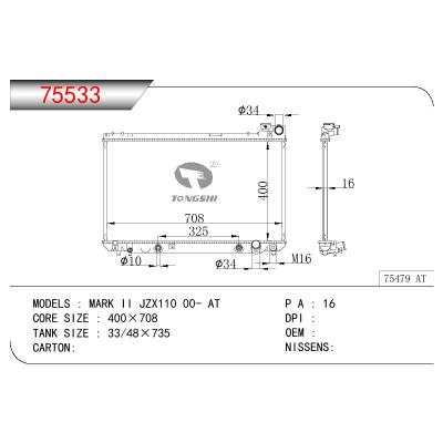 For TOYOTA MARK II JZX110