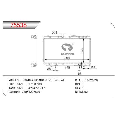 For TOYOTA CORONA PREMI0 CT210