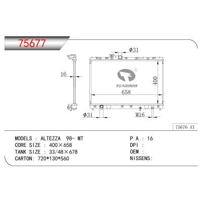 For TOYOTA TOYOTA ALTEZZA OEM:16400-7A180/16400-74890/164007A180/1640074890