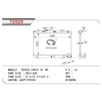 For TOYOTA TOYOTA YARIS