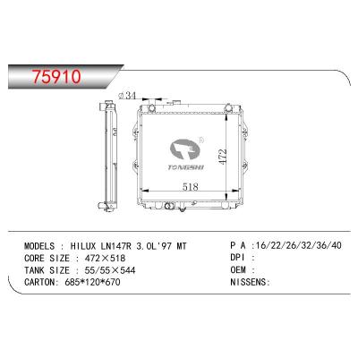 For TOYOTA HILUX LN147R 3.0L