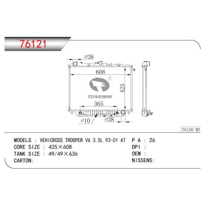 For ISUZU VEHICROSS TROOPER V6 3.5L