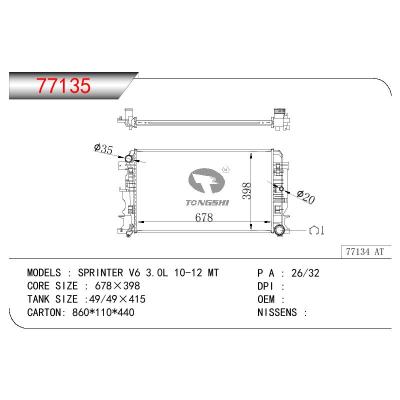 For BENZ SPRINTER V6 3.0L