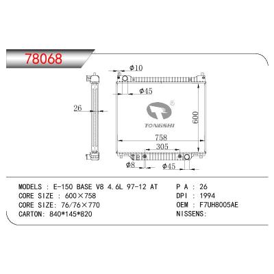 For FORD E-150 BASE V8 4.6L OEM:F7UH8005AE