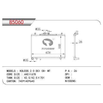 For RENAULT RENAULT KALEOS 2.0D