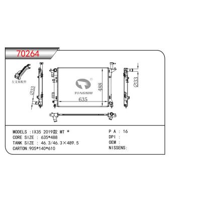 FOR IX35 2019 MT RADIATOR