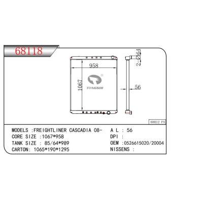 FOR FREIGHTLINER CASCADIA 08- AT RADIATOR