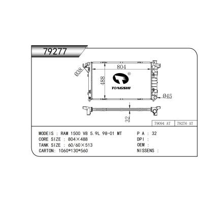 FOR RAM 1500 V8 5.9L 98-01 MT RADIATOR