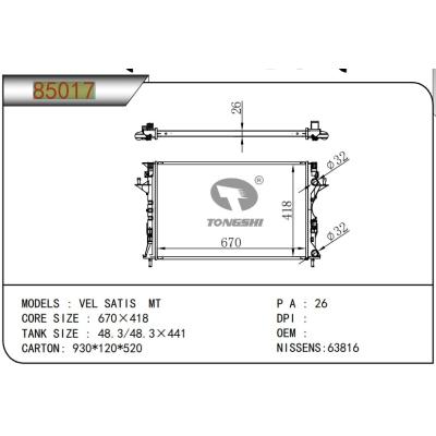 For RENAULT VEL SATIS MT