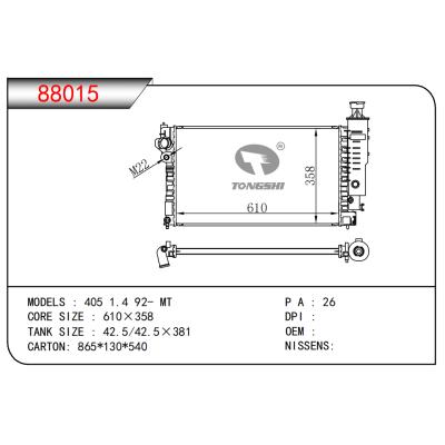 FOR 405 1.4 92- MT RADIATOR