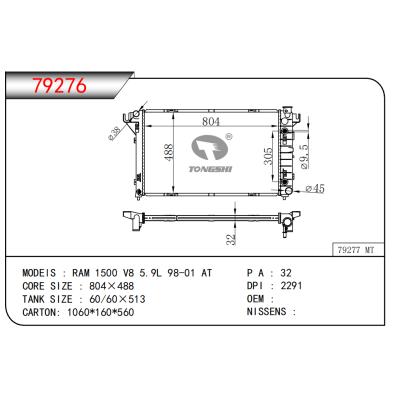 FOR RAM 1500 V8 5.9L 98-01 AT RADIATOR