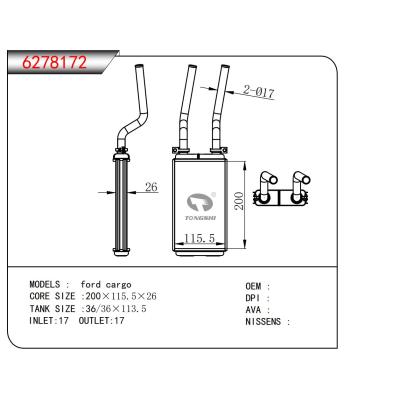 FOR ford cargo HEATER