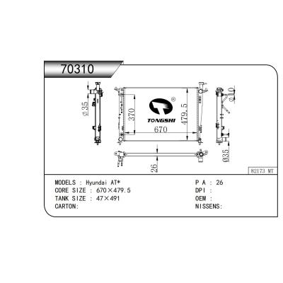 FOR Hyundai AT* RADIATOR