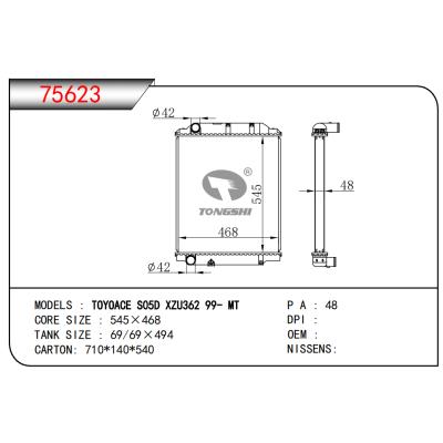 FOR TOYOACE SO5D XZU362 99- MT RADIATOR