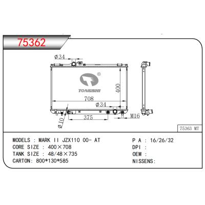 FOR MARK II JZX110 00- AT RADIATOR