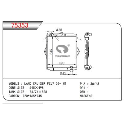 FOR LAND CRUISER FZJ7 02- MT RADIATOR