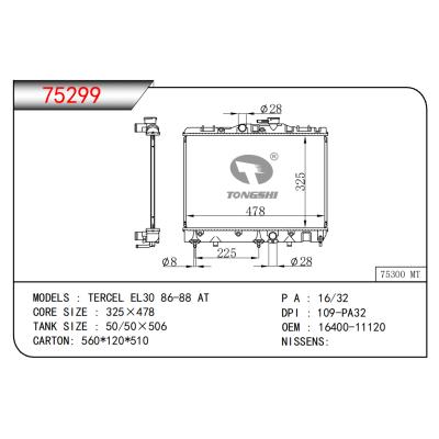 FOR TERCEL EL30 86-88 AT RADIATOR