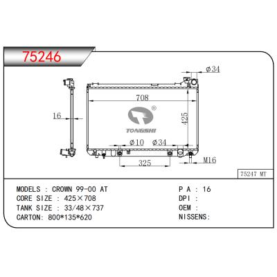 FOR CROWN 99-00 AT RADIATOR