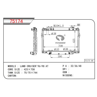 FOR LAND CRUISER'96-98 AT RADIATOR