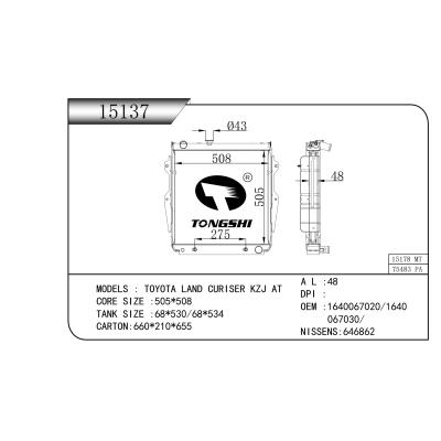 FOR TOYOTA LAND CURISER KZJ AT RADIATOR