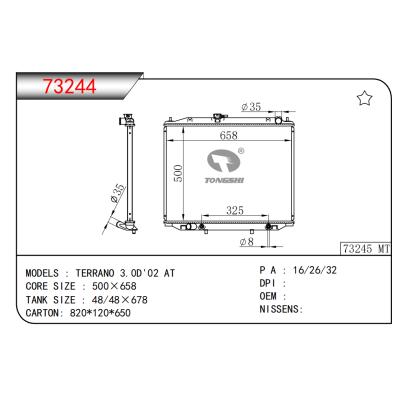 FOR TERRANO 3.0D'02 AT RADIATOR