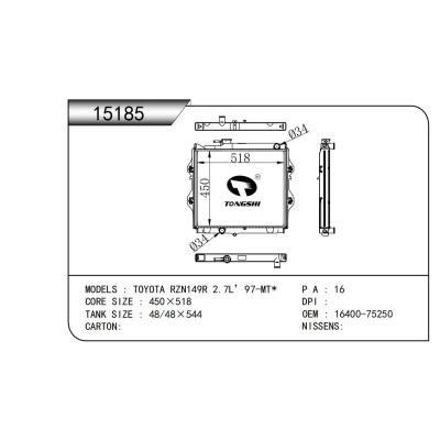 FOR TOYOTA RZN149R 2.7L’97-MT* RADIATOR