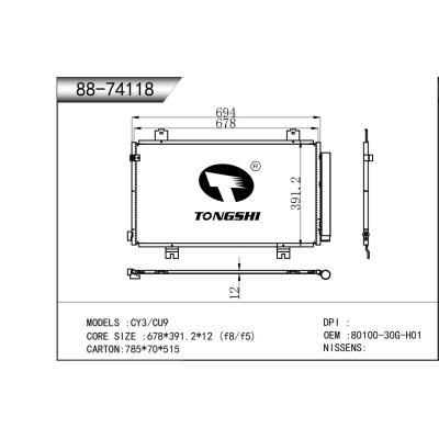 FOR CY3/CU9 CONDENSER