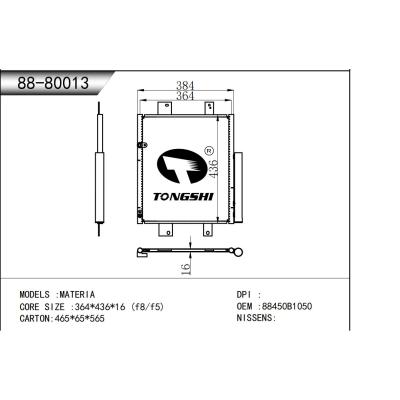 FOR MATERIA CONDENSER