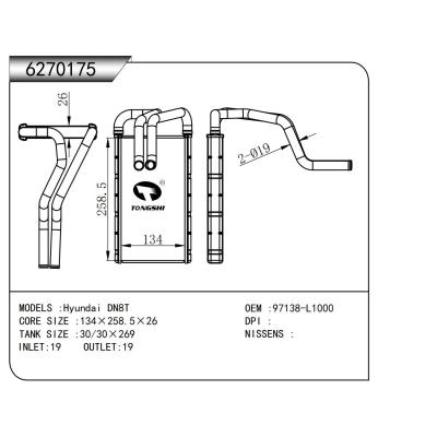 FOR Hyundai DN8T HEATER