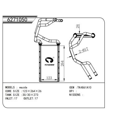 FOR mazda HEATER